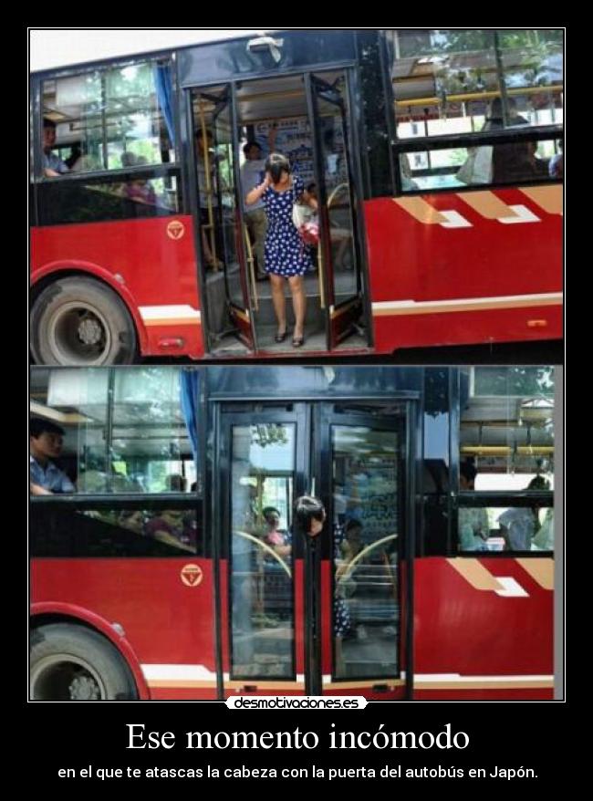 Ese momento incómodo -