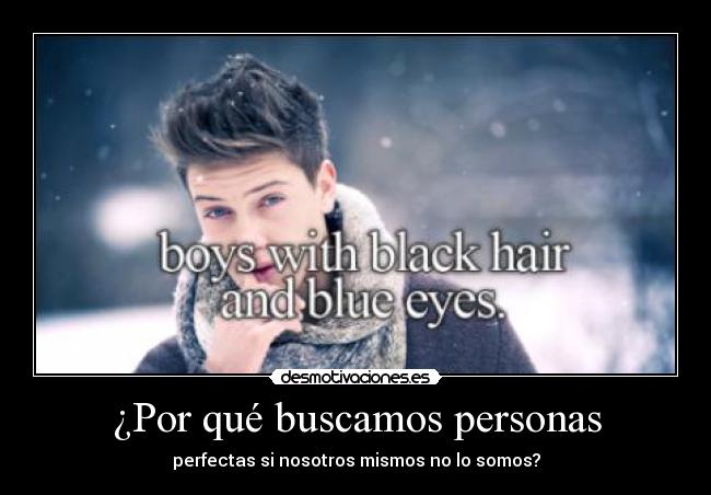 ¿Por qué buscamos personas - 