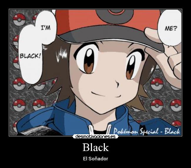carteles black pokespe pokemon manga adventure special sonador desmotivaciones
