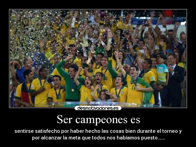 carteles campeones desmotivaciones