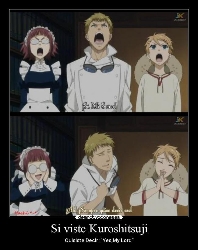 Si viste Kuroshitsuji -