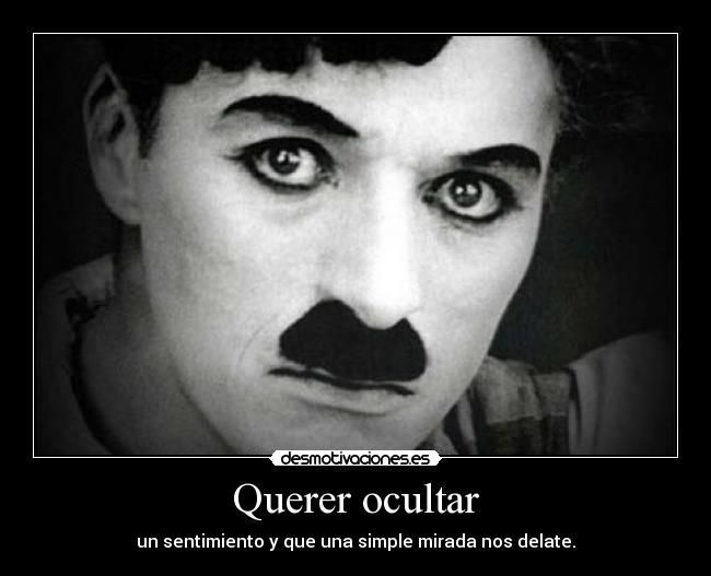 Querer ocultar - 