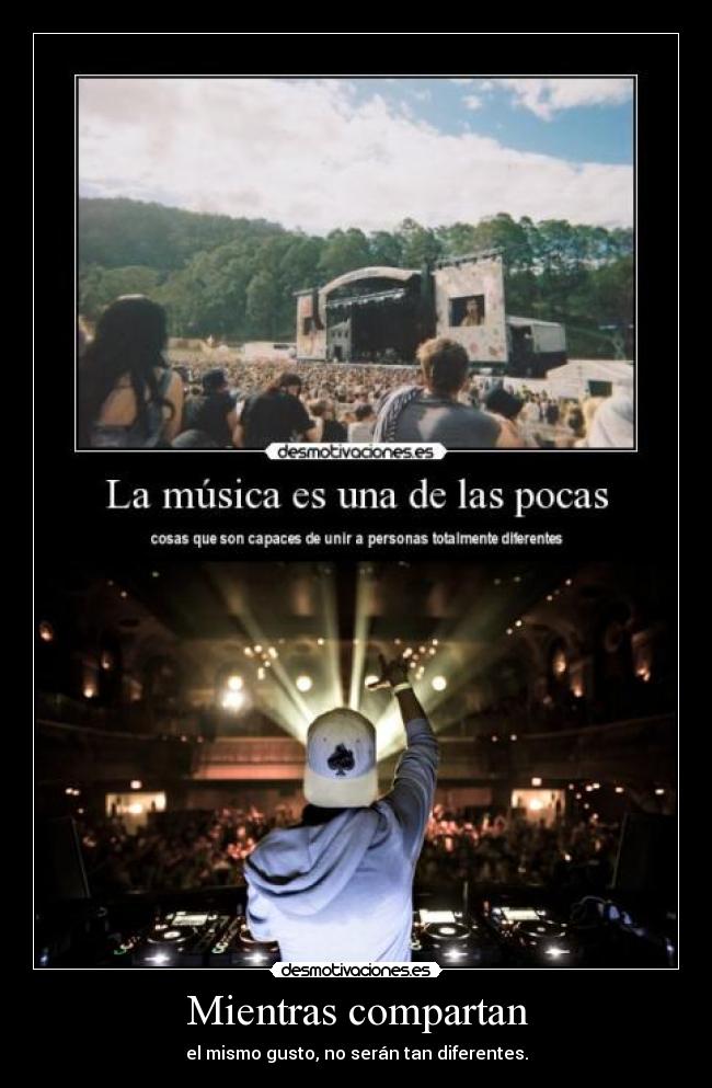 Mientras compartan -