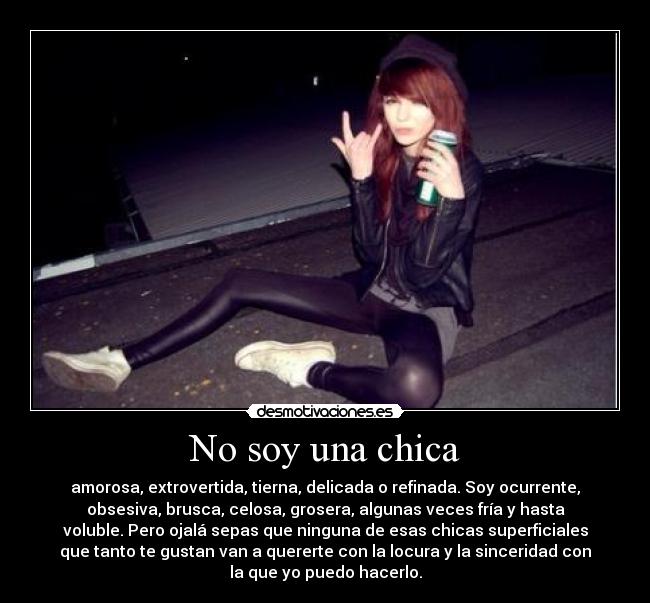 No soy una chica -