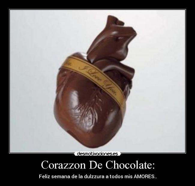 Corazzon De Chocolate: - 