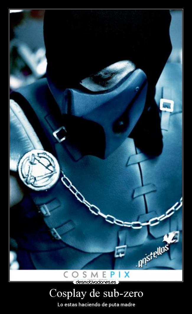 Cosplay de sub-zero - 