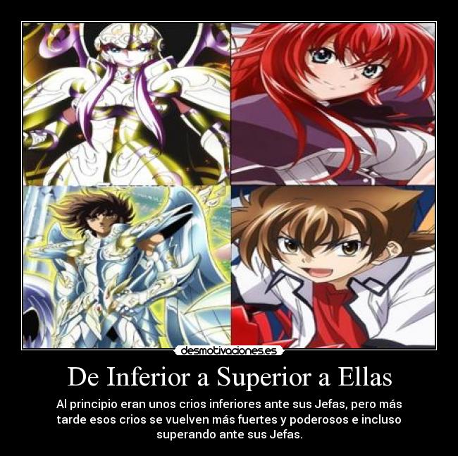 De Inferior a Superior a Ellas -