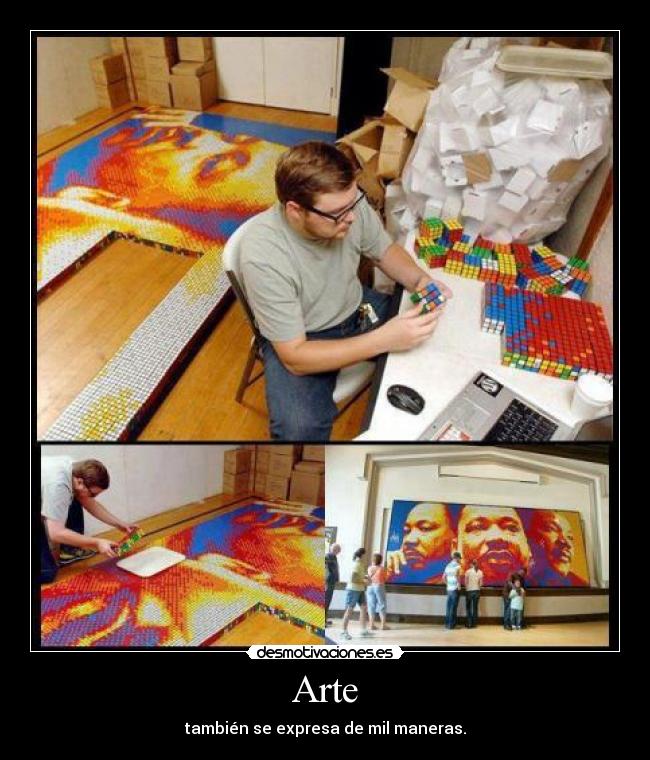 Arte - también se expresa de mil maneras.