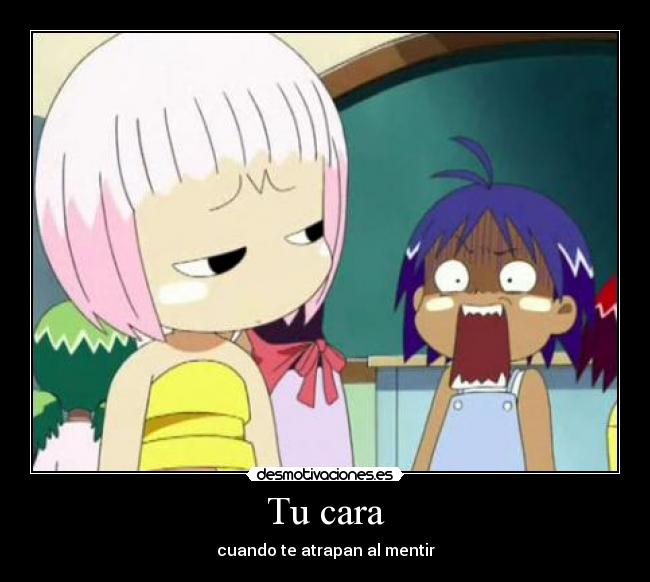 Tu cara - cuando te atrapan al mentir