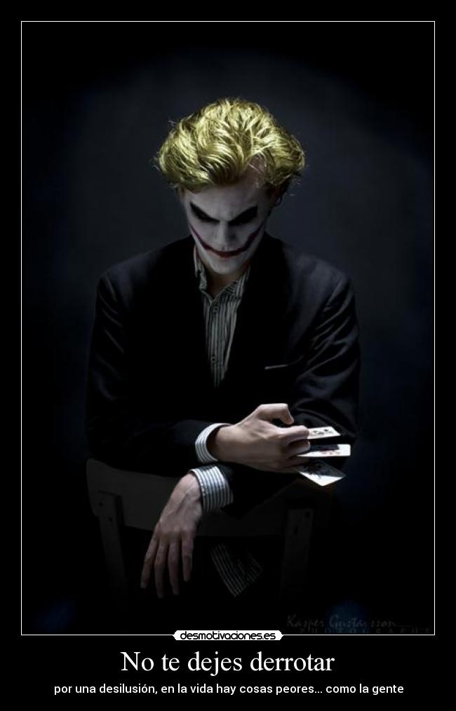 No te dejes derrotar - 
