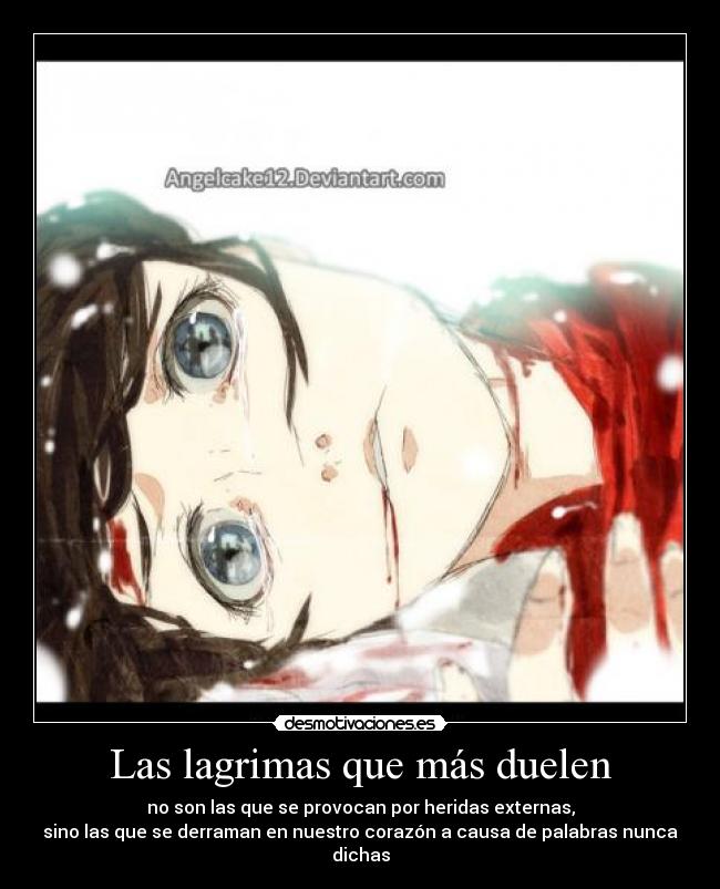 Las lagrimas que más duelen -