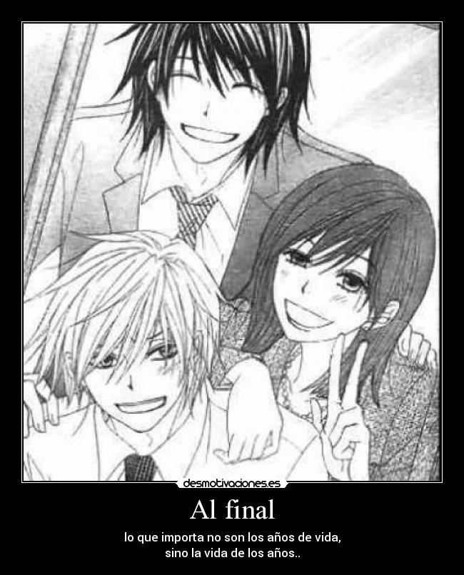 Al final - lo que importa no son los años de vida,
sino la vida de los años..