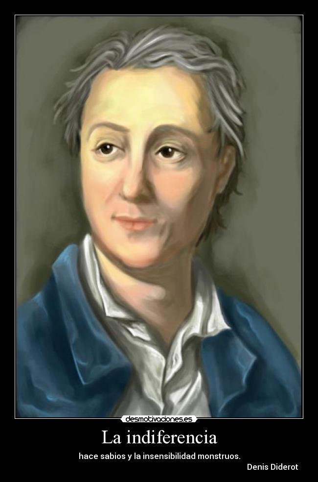 La indiferencia -