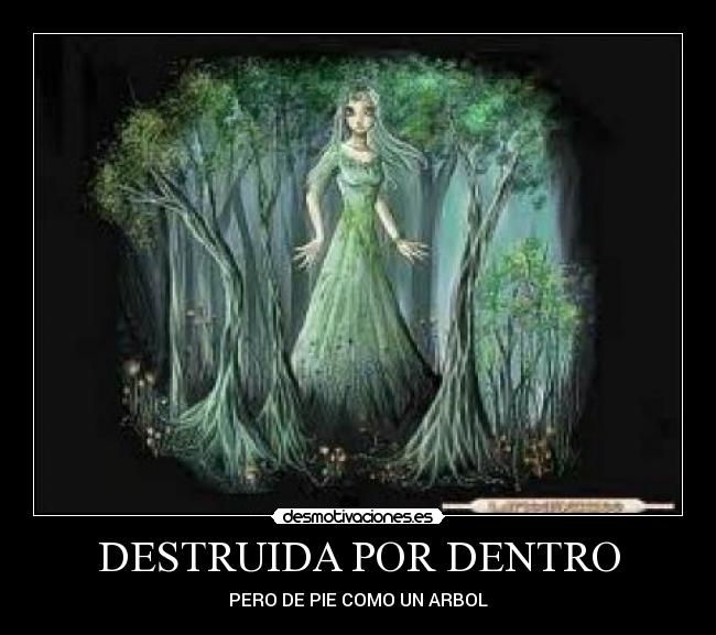 DESTRUIDA POR DENTRO -