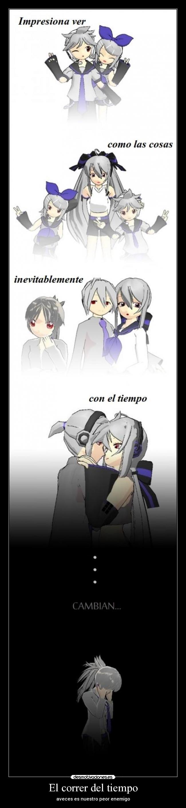 El correr del tiempo -