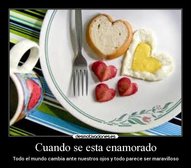 Cuando se esta enamorado - 
