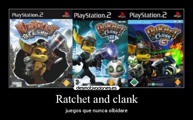 Ratchet and clank - juegos que nunca olbidare