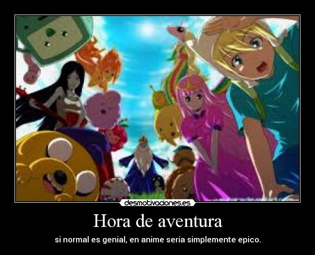 Hora de aventura -
