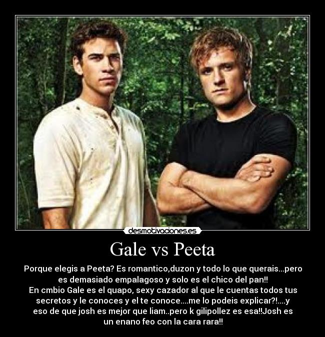 Gale vs Peeta -