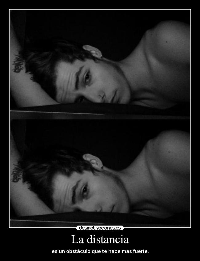 La distancia -