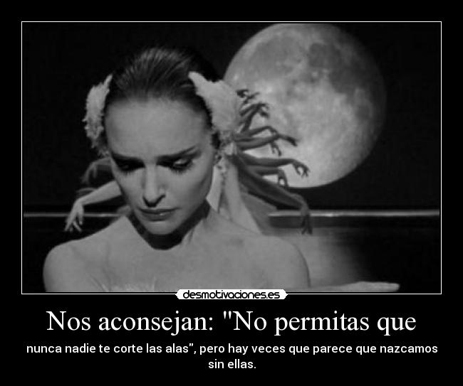 Nos aconsejan: No permitas que - 