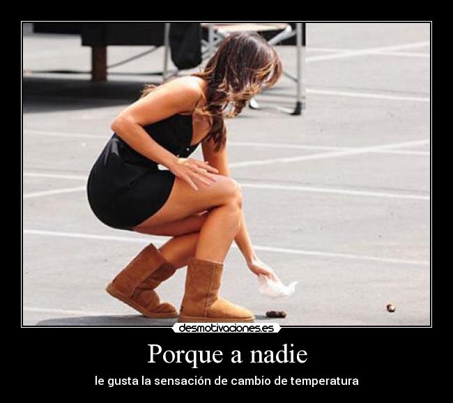 Porque a nadie -
