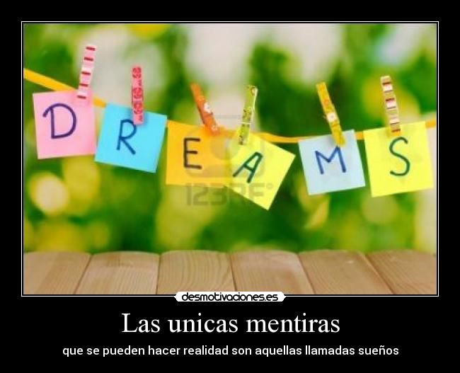 Las unicas mentiras -