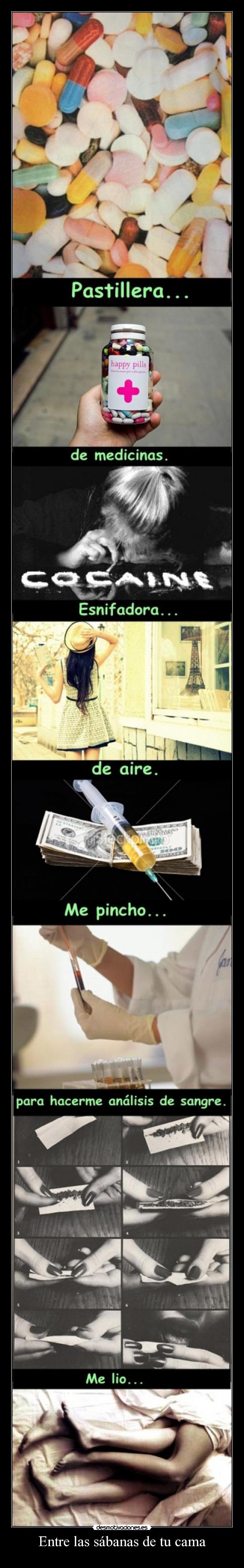 Entre las sábanas de tu cama -