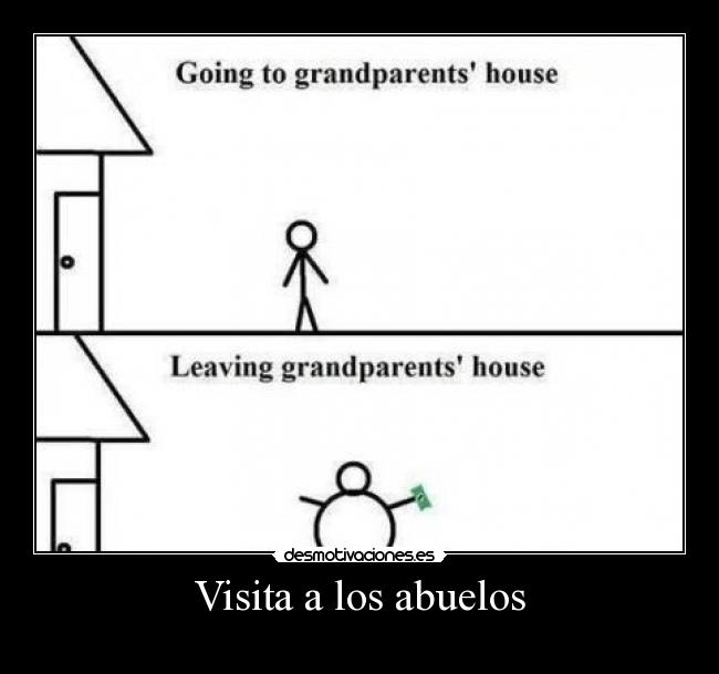 Visita a los abuelos -