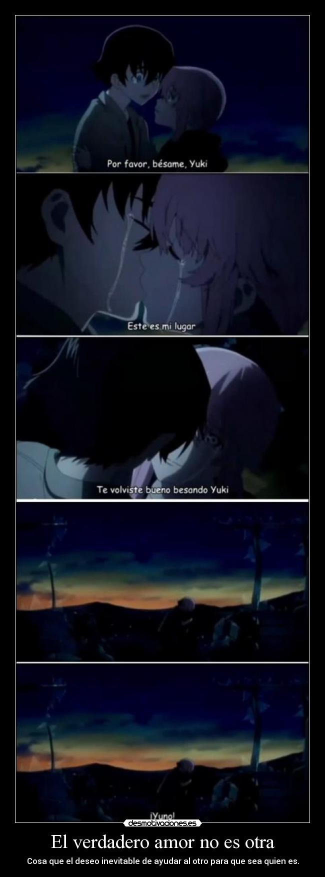 El verdadero amor no es otra -