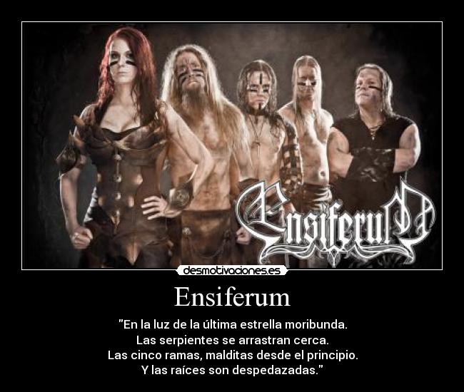 carteles ensiferum burning leaves desmotivaciones