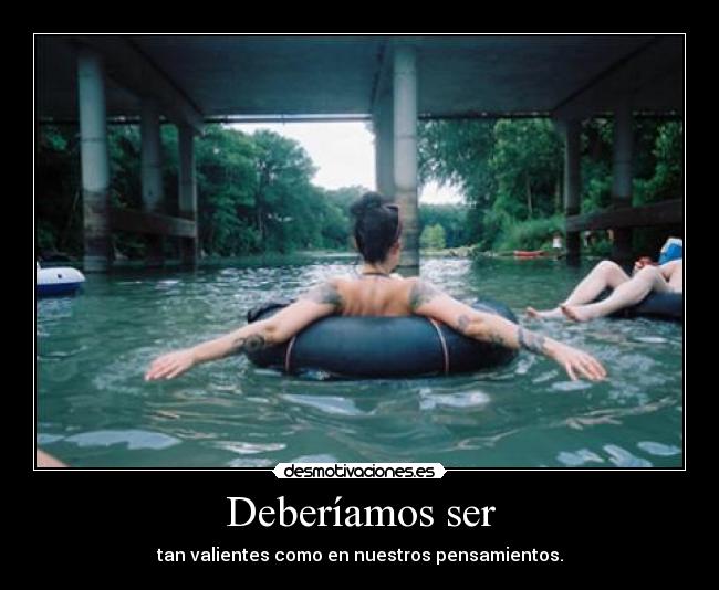 Deberíamos ser -