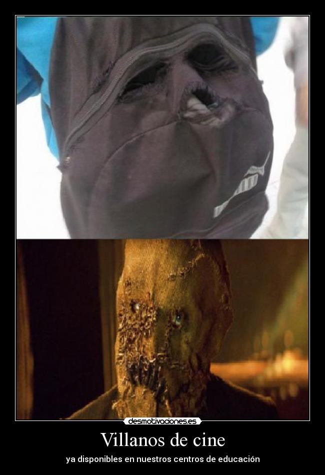 Villanos de cine - ya disponibles en nuestros centros de educación