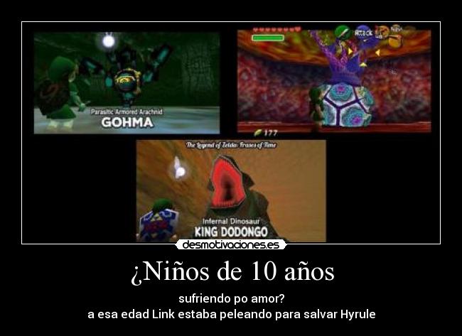 ¿Niños de 10 años -