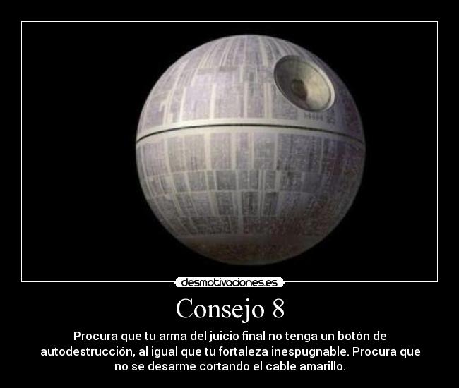 carteles consejosparasupervillanos desmotivaciones