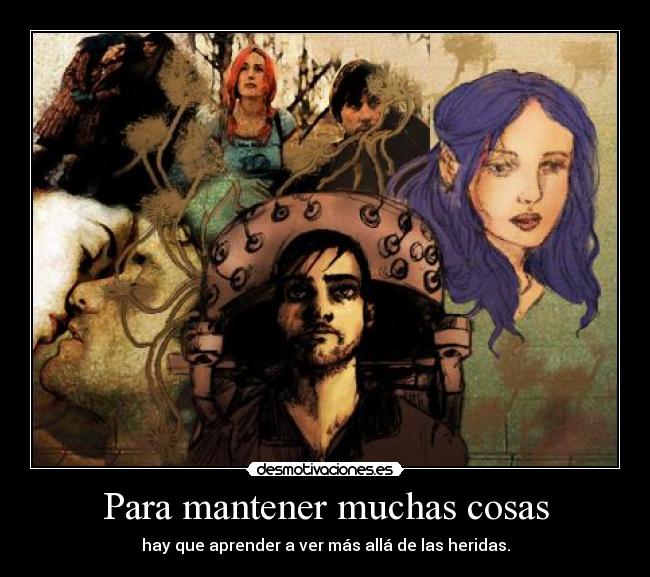 Para mantener muchas cosas -