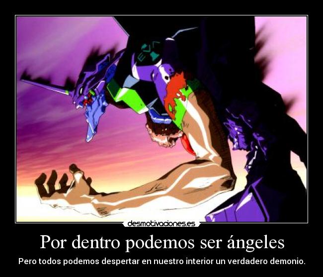 Por dentro podemos ser ángeles - 
