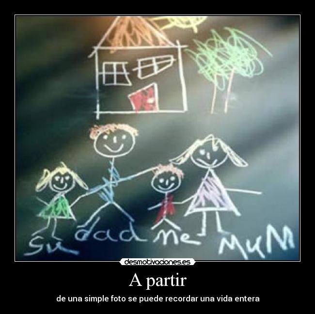 A partir - de una simple foto se puede recordar una vida entera