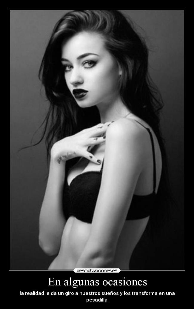 En algunas ocasiones - 