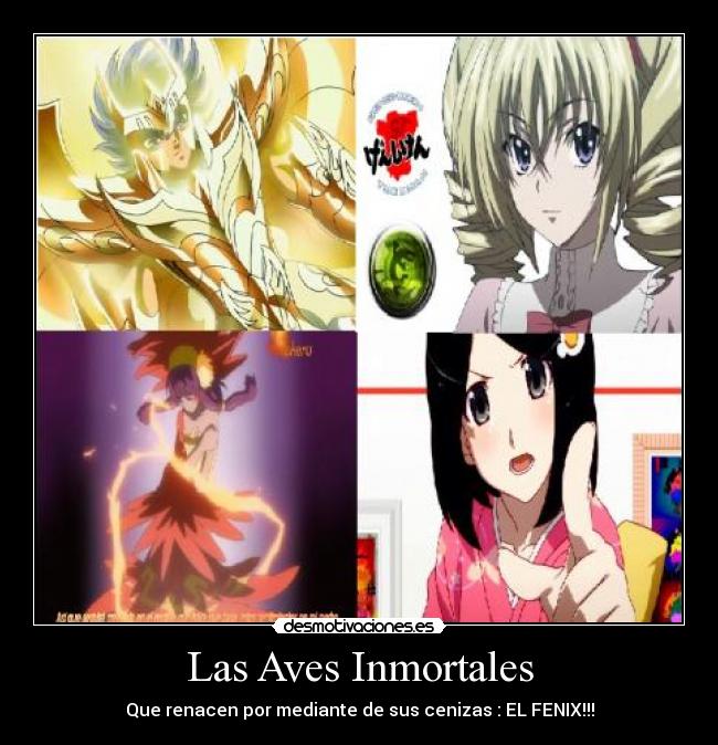 Las Aves Inmortales -