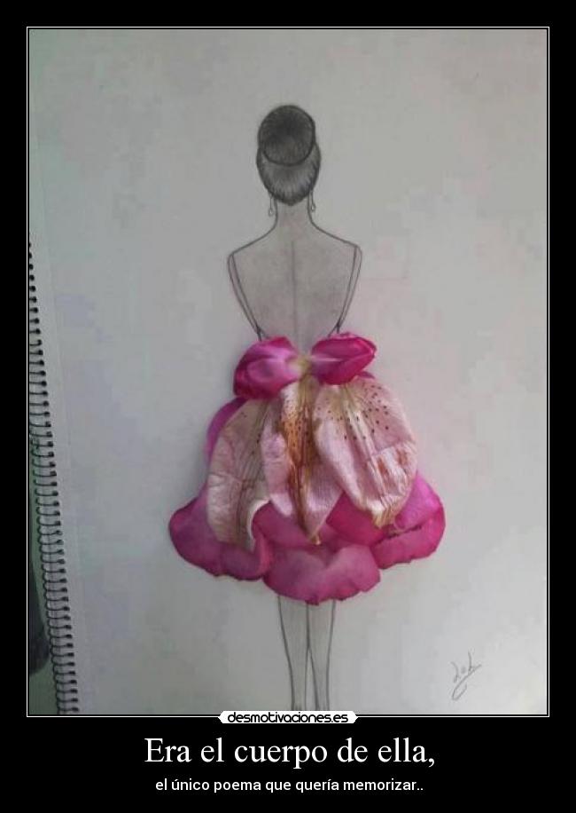 Era el cuerpo de ella, - 