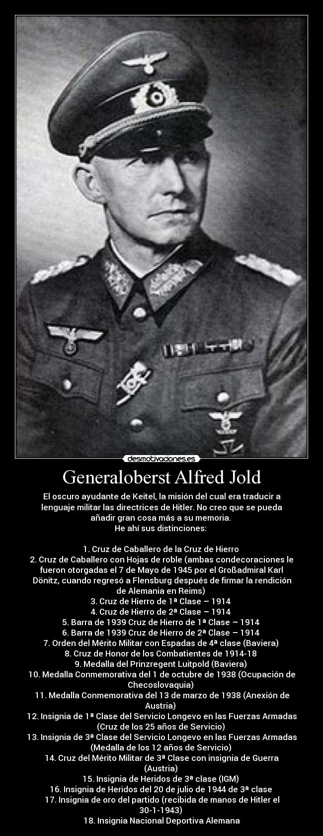 Generaloberst Alfred Jold - 