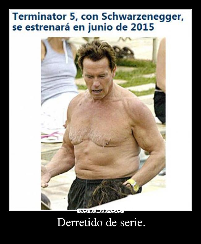 Derretido de serie. - 