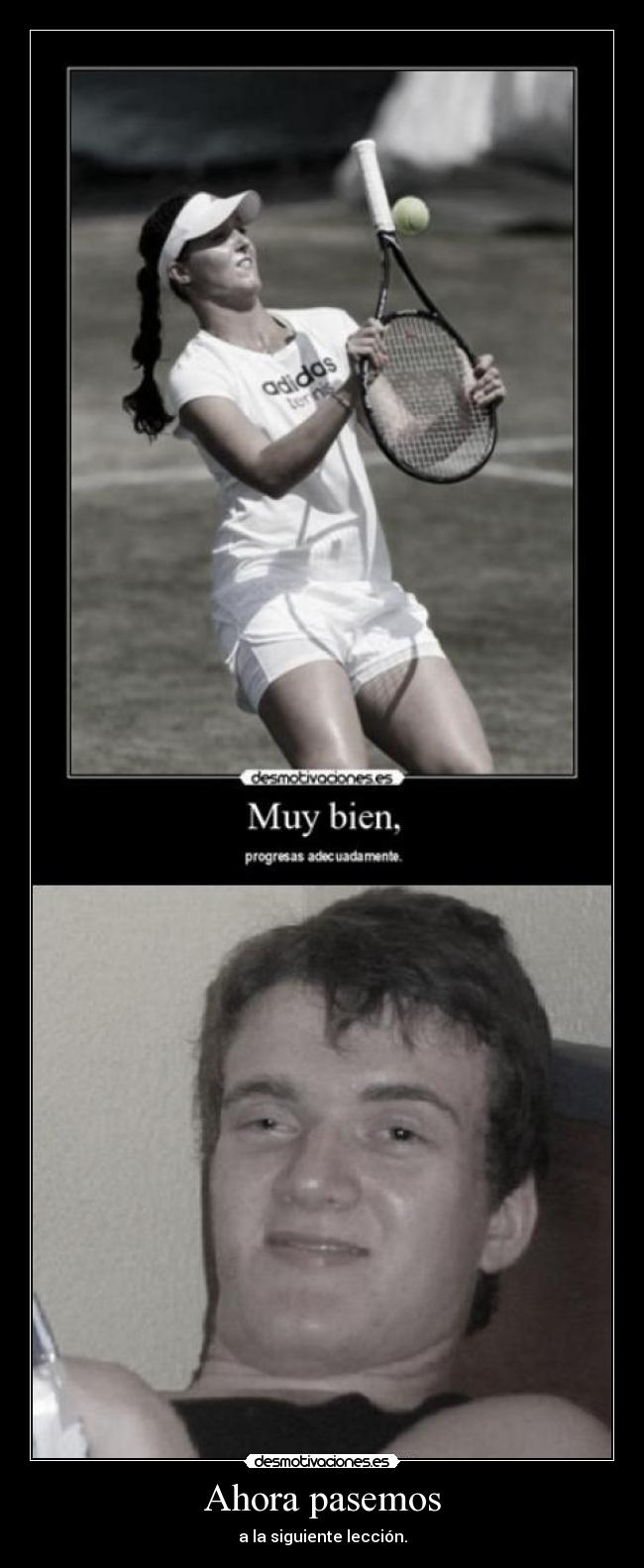 Ahora pasemos - a la siguiente lección.