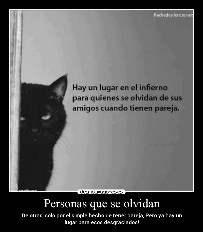 Personas que se olvidan - 