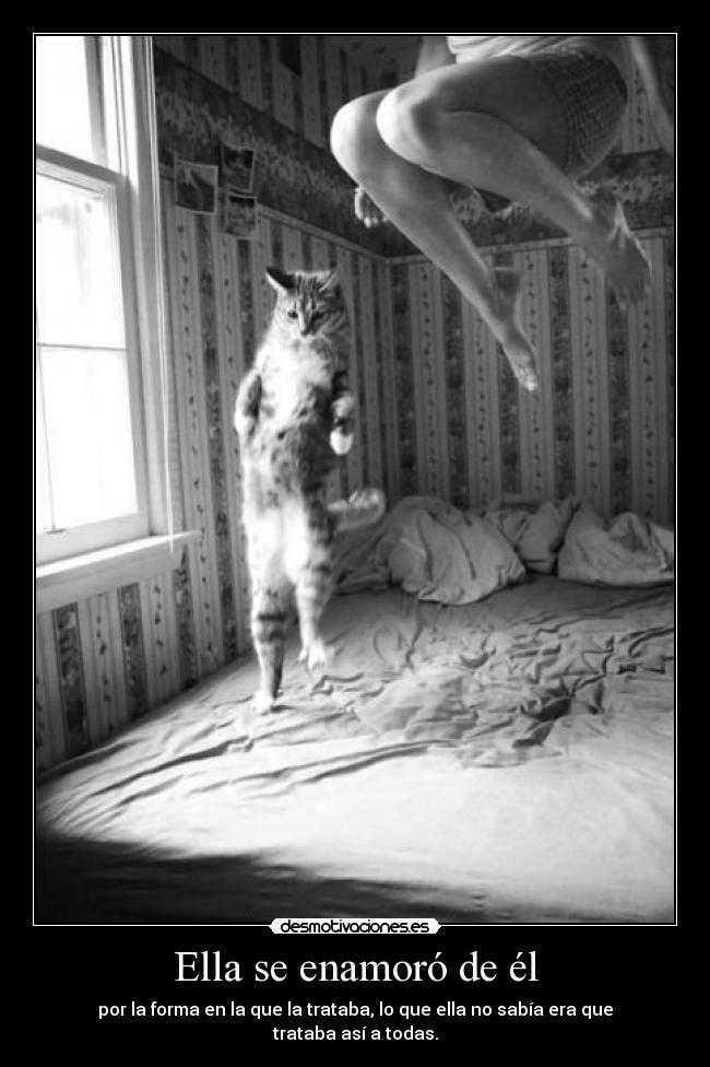 Ella se enamoró de él - por la forma en la que la trataba, lo que ella no sabía era que trataba así a todas.