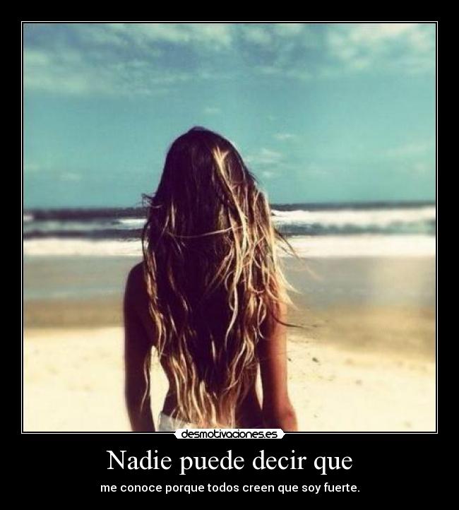 Nadie puede decir que - 