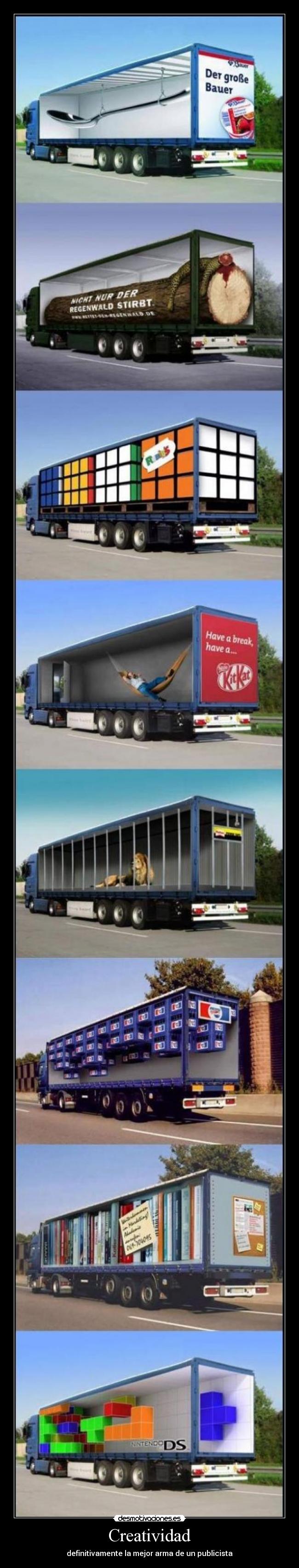 carteles publiciad creatividad desmotivaciones