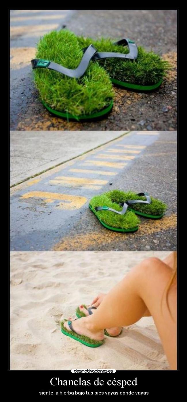 Chanclas de césped - 