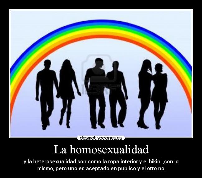La homosexualidad -